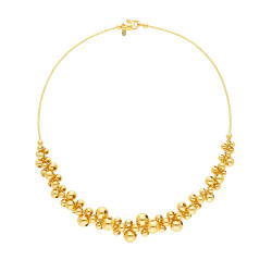 Collar Bubble Oro Amarillo Irantzuline