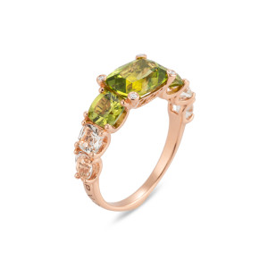 Anillo Firenze Peridoto Irantzuline