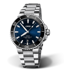 AQUIS DATE 43.50MM ORIS