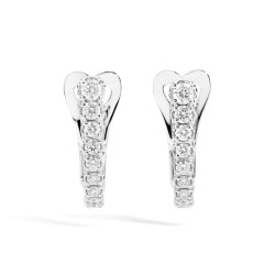 Pendientes Oro Blanco Diamantes Recarlo