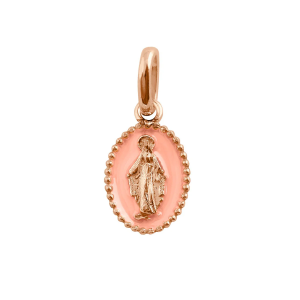 Colgante Madonna Oro Rosa Gigi Clozeau