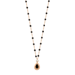 Collar Lucky Cashmere Oro Rosa Diamante Gigi Clozeau