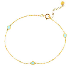 Pulsera Mykonos Oro Amarillo Irantzuline