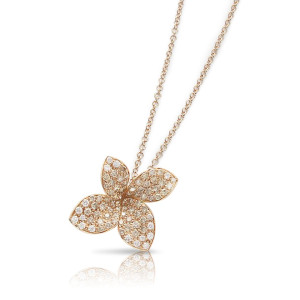 Collar Petit Garden Oro Rosa Diamantes PasqualeBruni