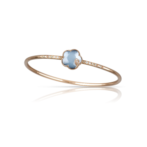 Pulsera Petit Joli Oro Rosa Madreperla Gris Diamantes PasqualeBruni
