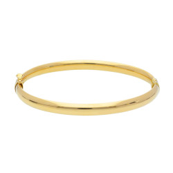 Pulsera Rígida Gold Oro Amarillo Irantzuline