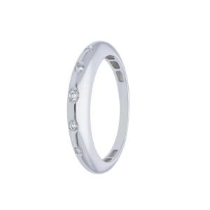 Anillo Forever Oro Blanco Diamantes Irantzuline
