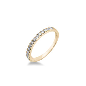 Anillo Oro Amarillo Diamantes Irantzuline