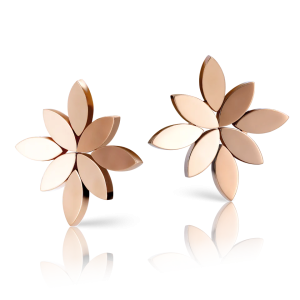 Pendientes Ghirlanda Luce Di Loto Oro Rosa PasqualeBruni