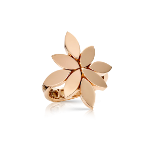 Anillo Ghirlanda Luce Di Loto Oro Rosa PasqualeBruni