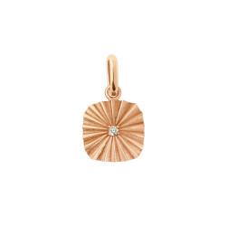 Colgante Miss Lumiére Oro Rosa Diamante Gigi Clozeau