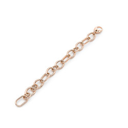 Pulsera Eslabones Oro Rosa Mattioli